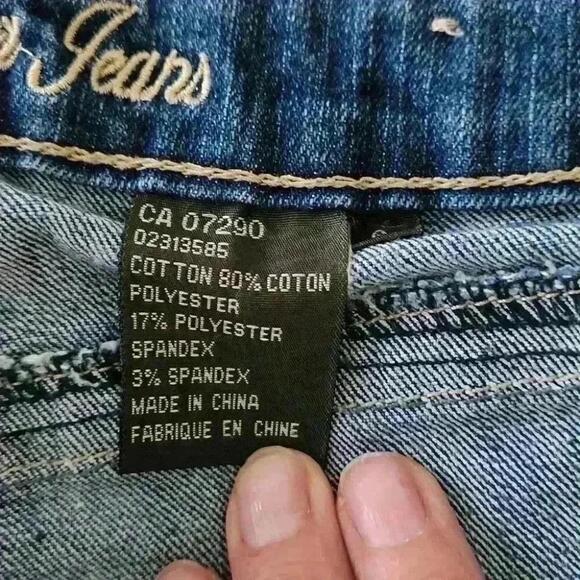 Roadrunner Bluw Jean Capri Pants Us 6 - Picture 8 of 12